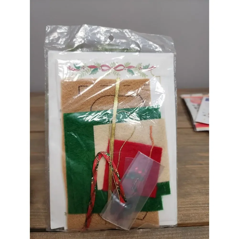 Felt Christmas Card Kit Design Works Reindeer